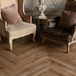 SPC ламинат елка VinilPol Herringbone 7 мм 9933 Паркет Франческо