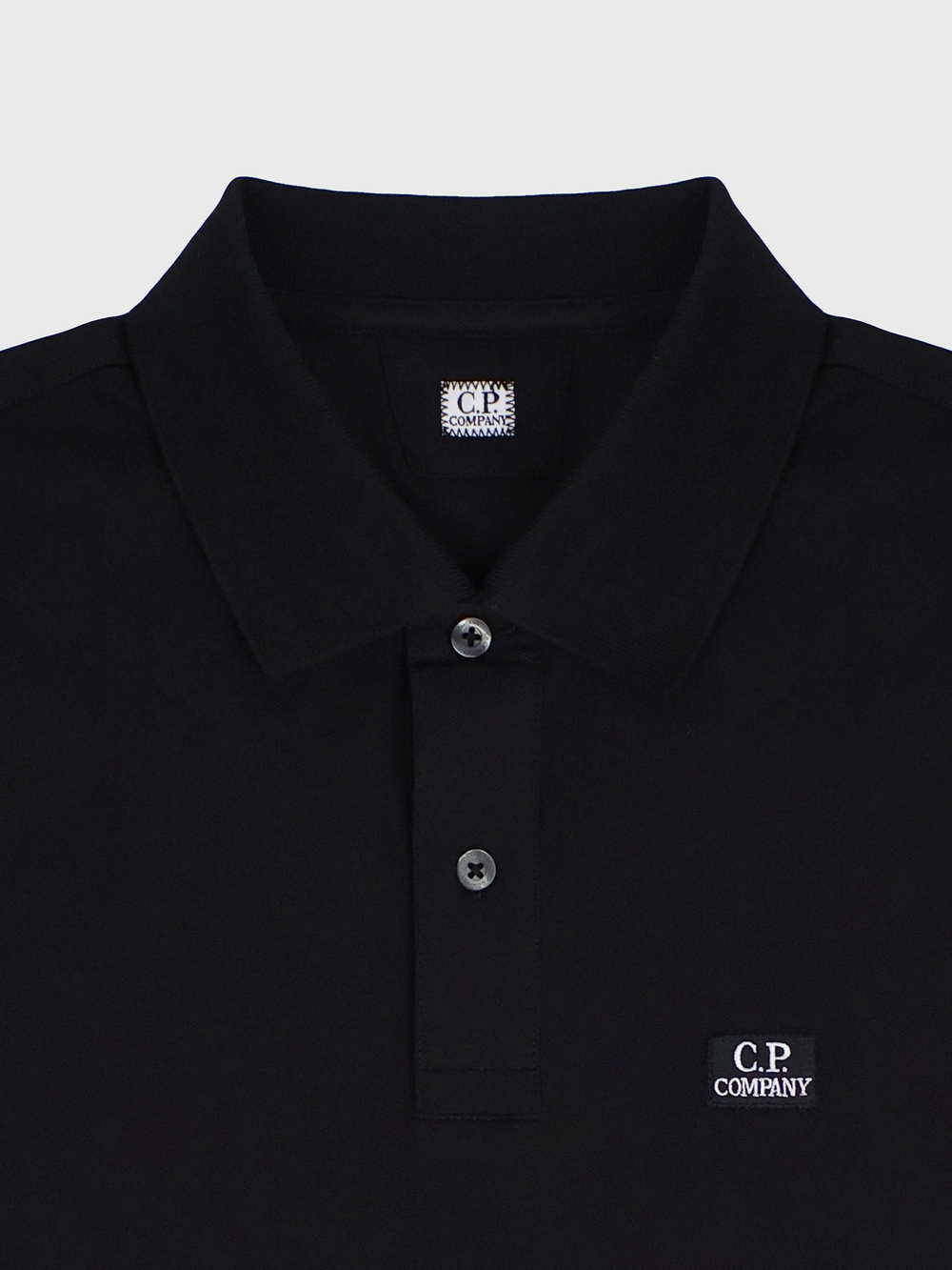 Поло C.P. Company Stretch Piquet Black