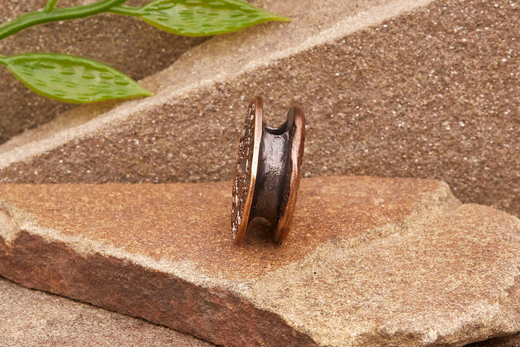 Бусина-вставка для браслета Шлем Ужаса от мастерской Крымская бронза