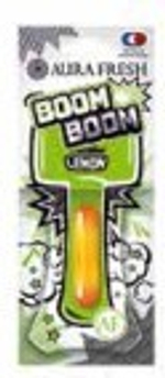 Ароматизатор для автомобиля AURA FRESH BOOM BOOM "Лимон" с жидким центром