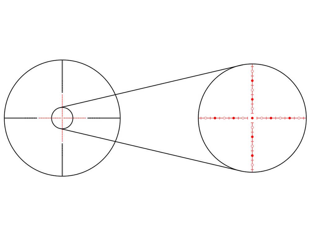 Прицел Gaut Nephrite 3-12x42, сетка 74
