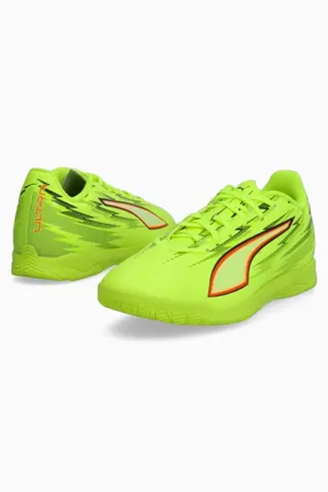 Футзалки Puma Ultra 6 Play IN - зеленый