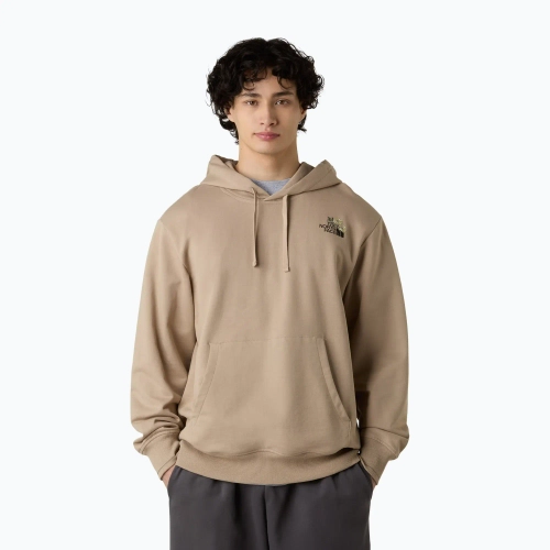 Худи The North Face Flower Dome Relaxed Hooded GPH mushroom grey
