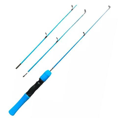 Удочка зимняя синяя 65 см