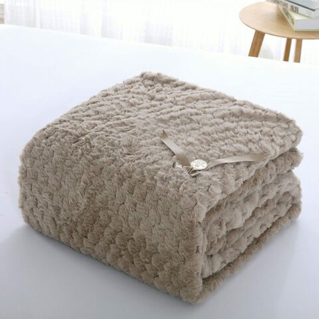 Плед 160х220 Sofi De MarkO Аврил бежевый