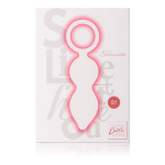 Красный анальный вибромассажер Silhouette S1 - 9 см. (Цвет: красный)