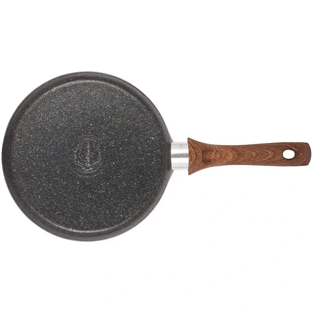 Сковорода блинная 20cм с ручкой «Granit Ultra» (blue) сбгг200а