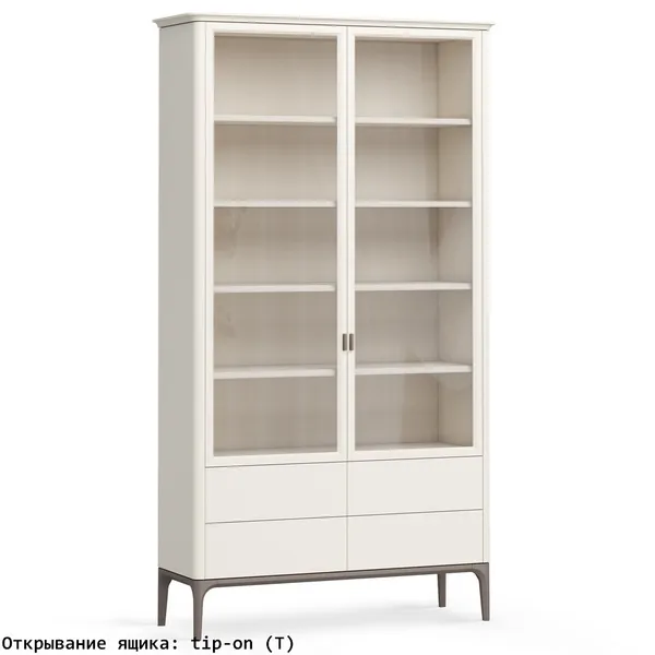 Шкаф книжный 4 ящика Alte