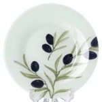 Тарелка десертная 19,5см ОЛИВКИ 10327SLBD35