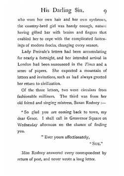 His Darling Sin | M. E. Braddon