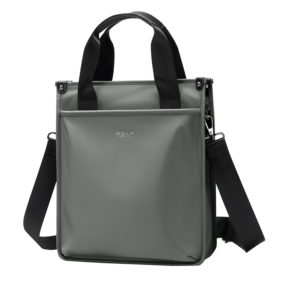 GOLF Fabric Portable One Shoulder Crossbody Briefcase Small Men"s Multicolor