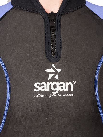 Гидрокостюм Sargan Nero 2.0 Shorty Pro lady 2 мм черно-сиреневый