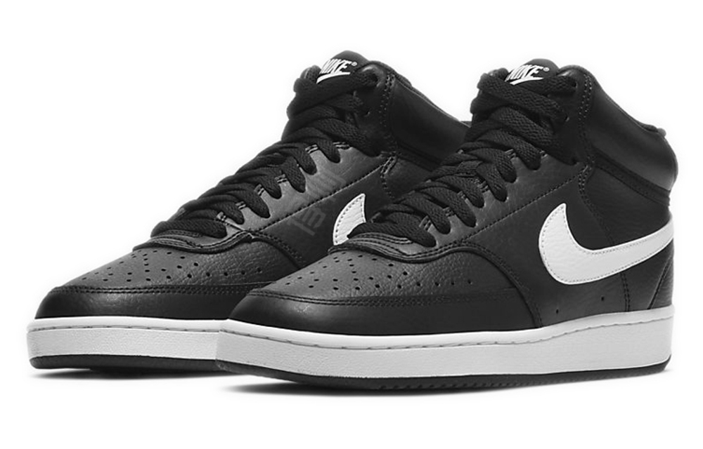 Женские кроссовки Nike Court Vision Mid 'Black And White' CD5436-001