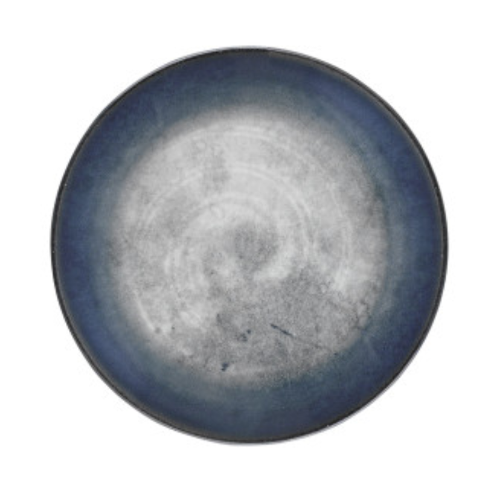 Тарелка круглая d=27 см, плоская, фарфор, Ice Blue