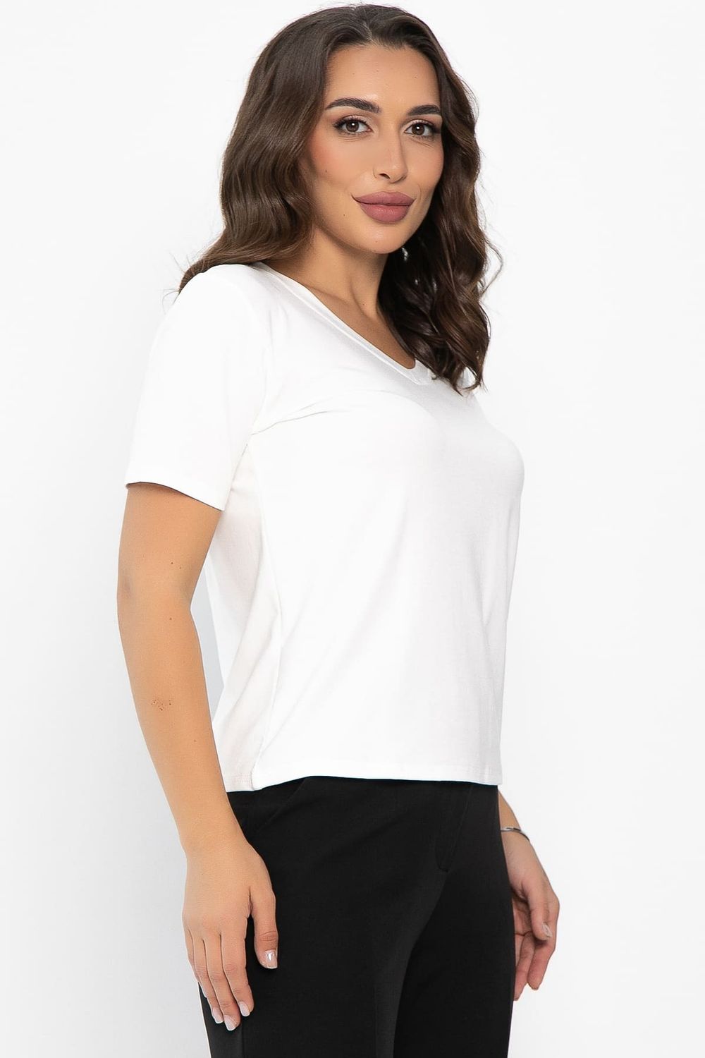 Футболка Хэнди (белая) Б14125-4М LT Collection