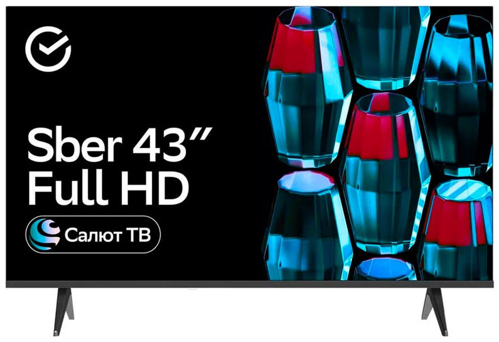 ЖК телевизор Sber SDX-43F2139(FHD Smart,Салют ТВ,frameless)