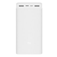 Внешний аккумулятор Xiaomi Mi Power Bank 3 30000 mAh (PB3018ZM) White