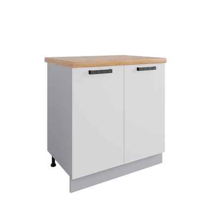 Кухня Модуль С 800 Ройс Белый Скин