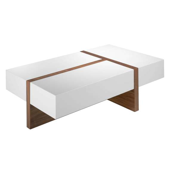 Журнальный столик Angel Cerda MH1316A /2060 лакированный белый