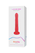 Пульсатор Gravity Lovense красный 25,9 см