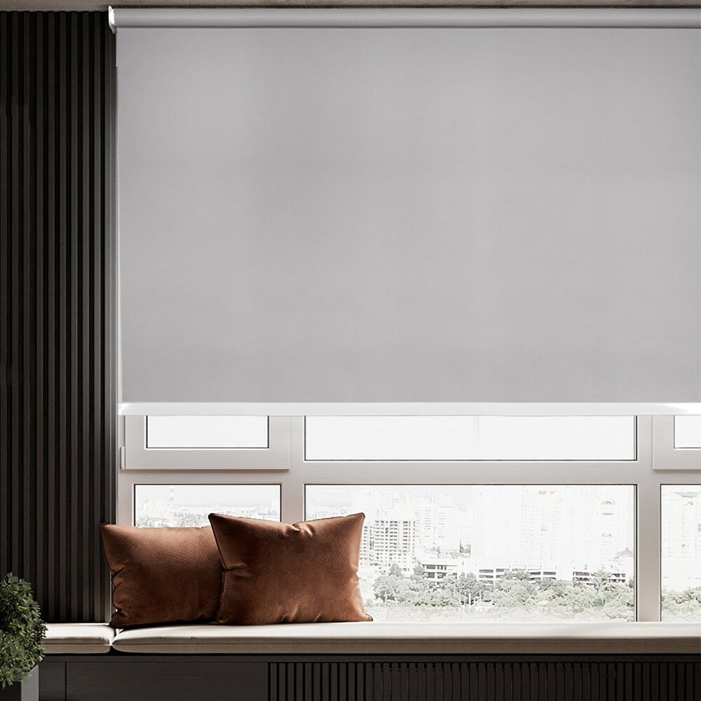 Штора рулонная "Стандарт" 140*160см серая, NNRSY-2