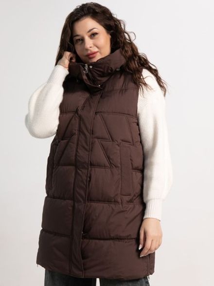 Жилет утепленный Вега (горький шоколад) Б15304-18М LT Collection
