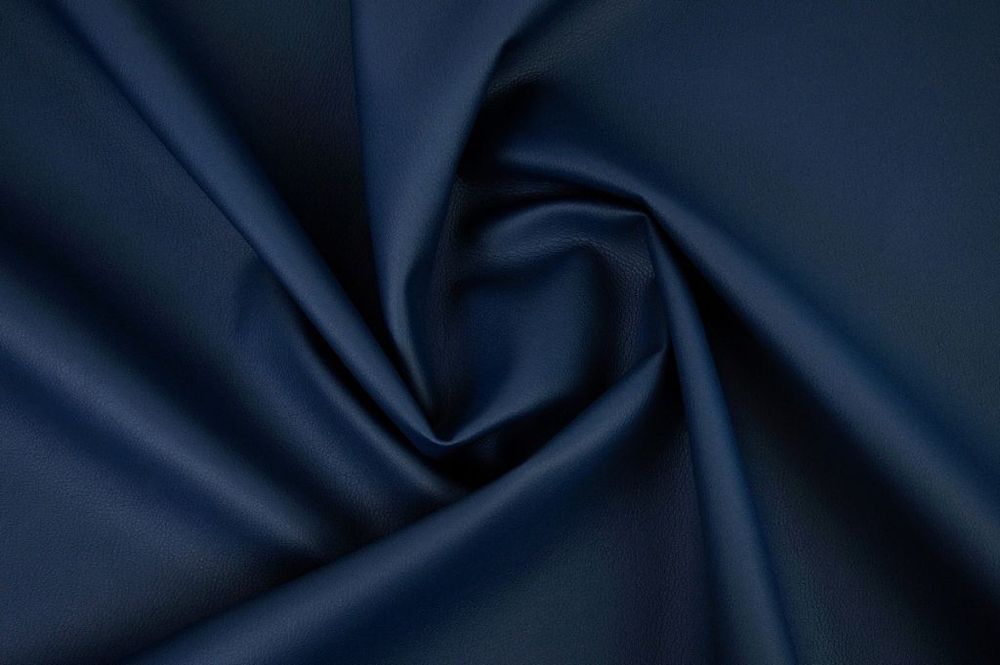 Мебельная ткань искусственная кожа Nature (темно-синий)