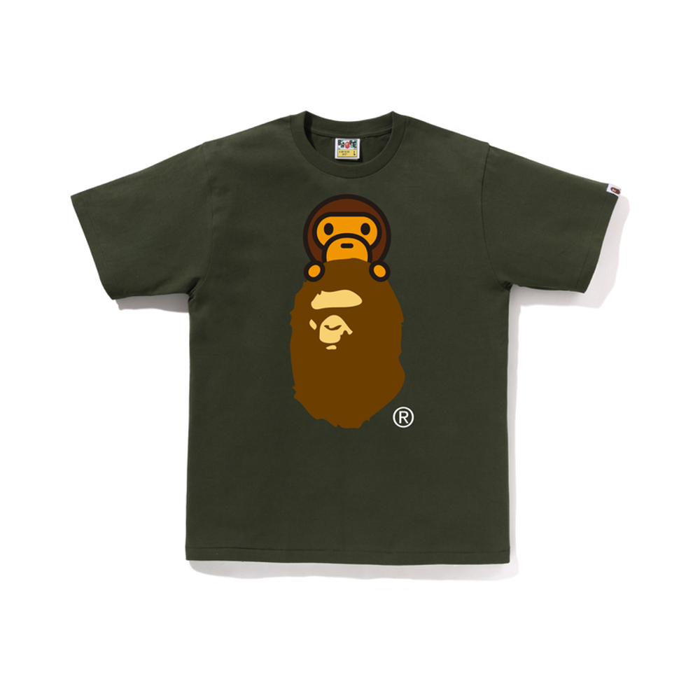 A Bathing Ape Milo On Ape Head Tee