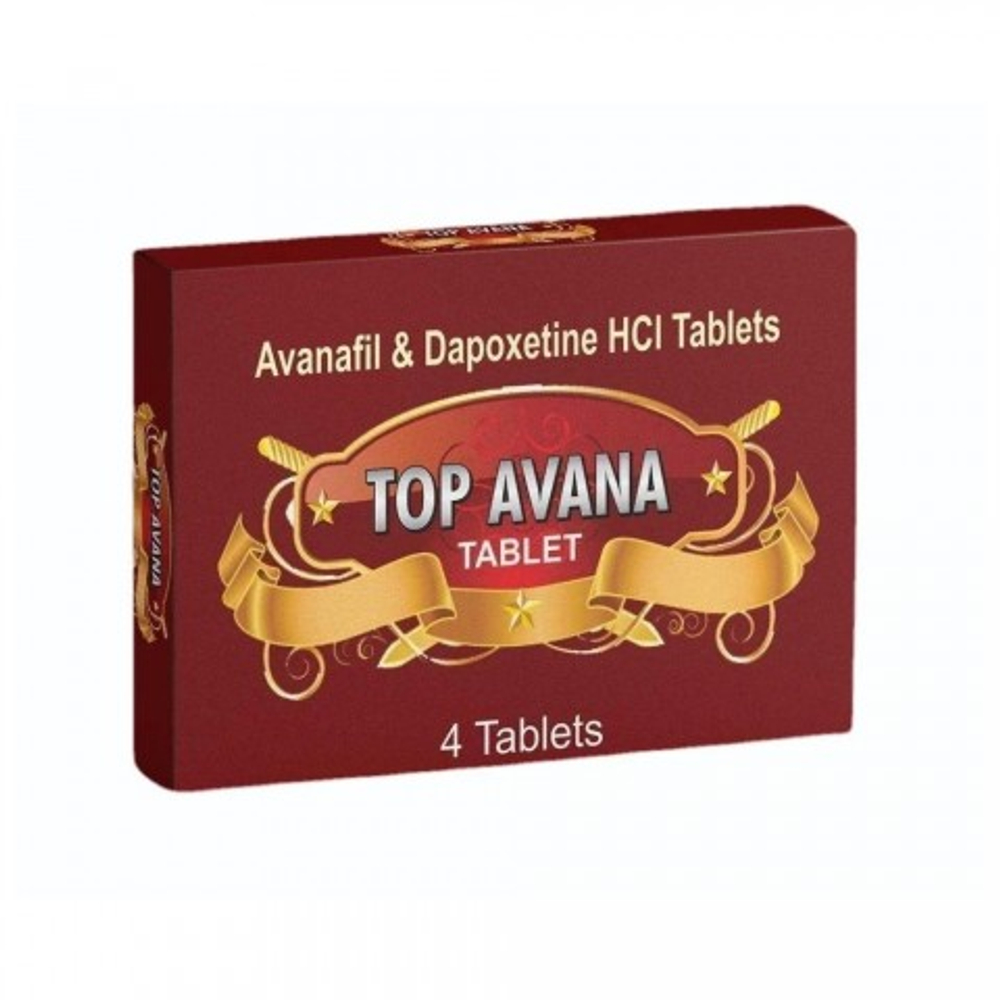 Препарат для улучшения и продления эрекции Top Avana (4 таб.)