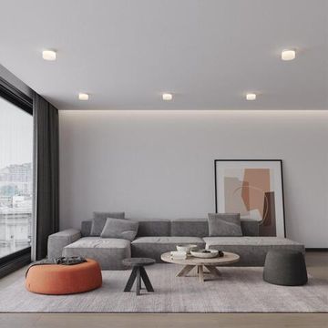 359446 OVER NT24 336 черный Светильник накладной светодиодный IP20 LED 18W 220-240V 4000K 1170Лм AURA