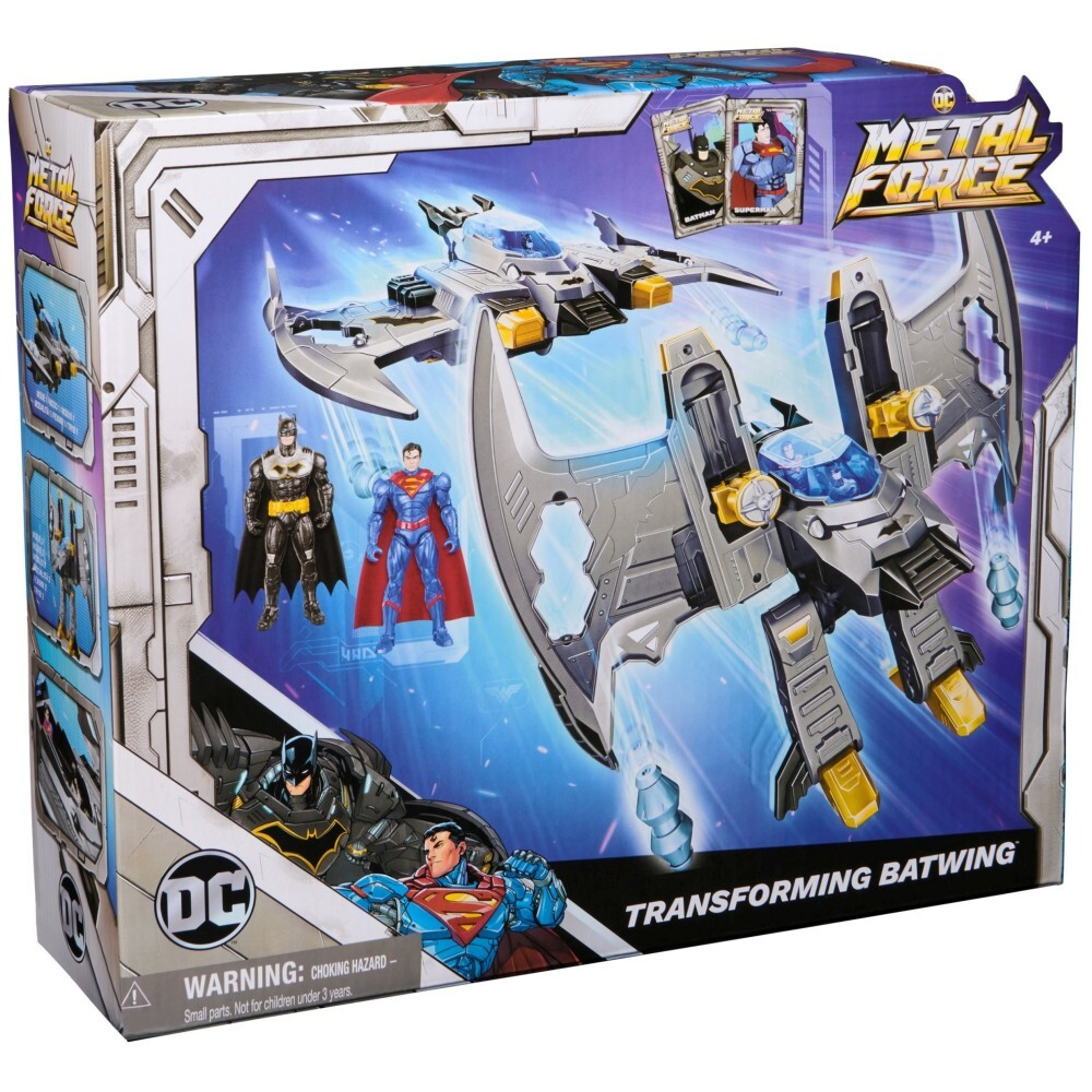 DC Metal Force - BATWING Трансформация в меча + фигурка Бэтмена и Супермена 20148494
