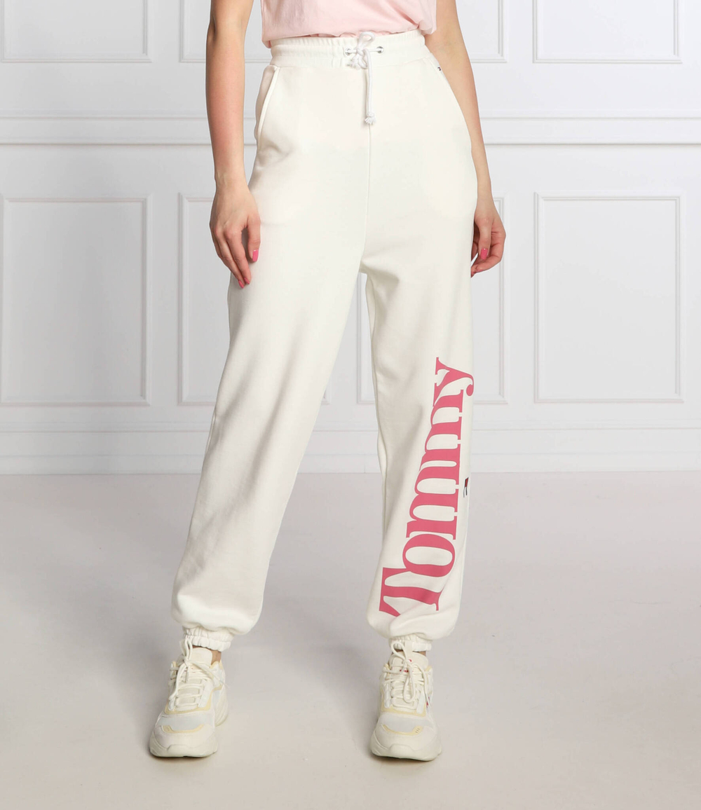 спортивные штаны Tommy Jeans - кремовый(DW0DW13760)