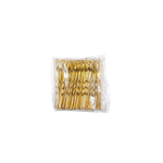 Невидимки волнистые золотые IPARIKMAHER 50 мм 50 шт