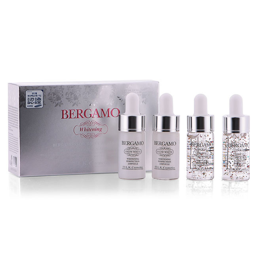 Cыворотка для лица разглаживающая морщины BERGAMO Snow White & Vita-White