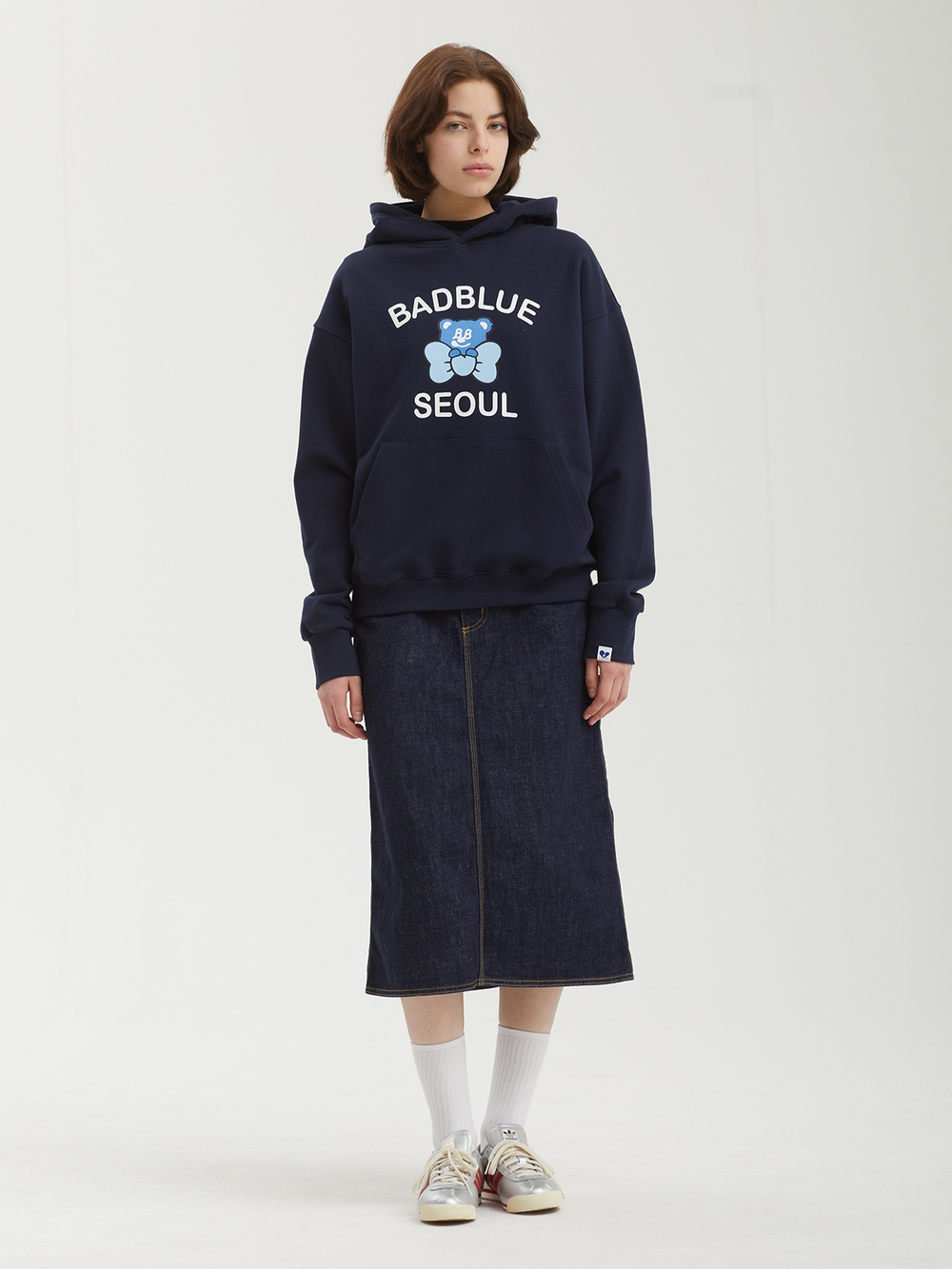 Женская Толстовка Badbear Seoul Navy