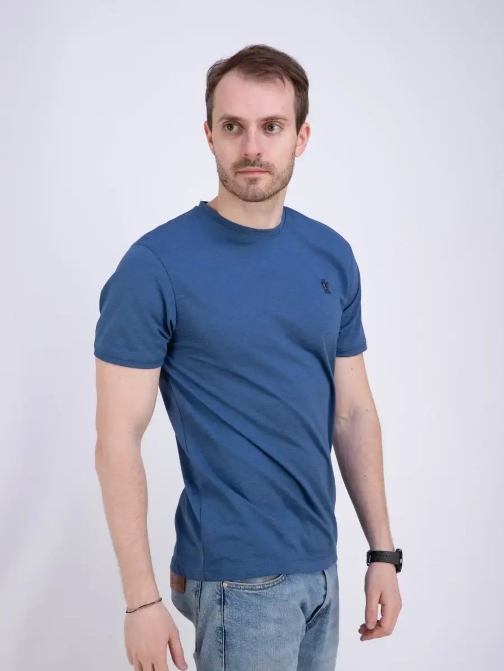 Футболка мужская Турция однотонная