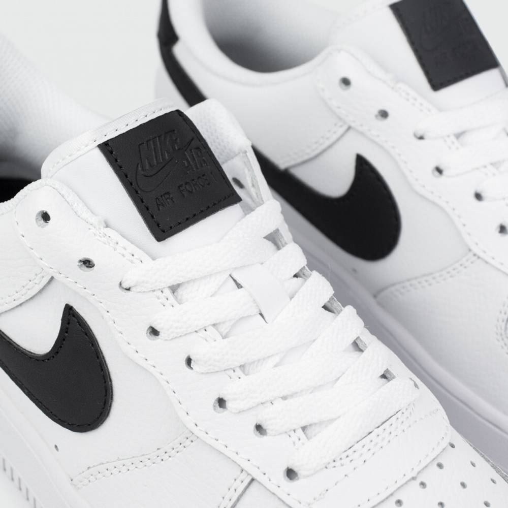 кроссовки Nike Air Force 1 Low White / Black Swoosh Wmns