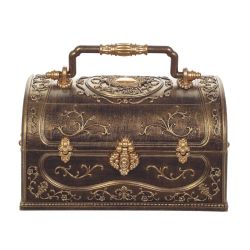 GAEM Шкатулка "Сундук" (музык,), L18 W12 H11 см