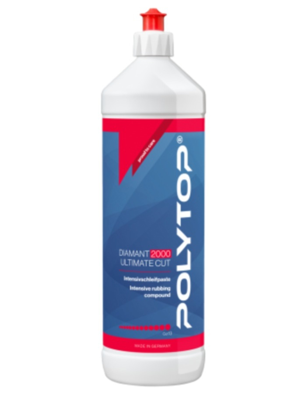 POLYTOP Diamant 2000 Ultimate Cut - Высокоабразивная полировальная паста (P1000) 1л