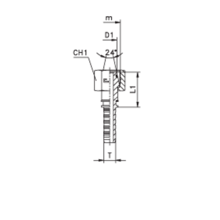 Фитинг DN 25 DKO-S (Г) 36x2 25  E41