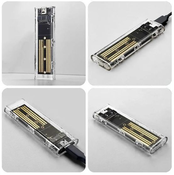Внешний корпус для SSD M.2 NVMe