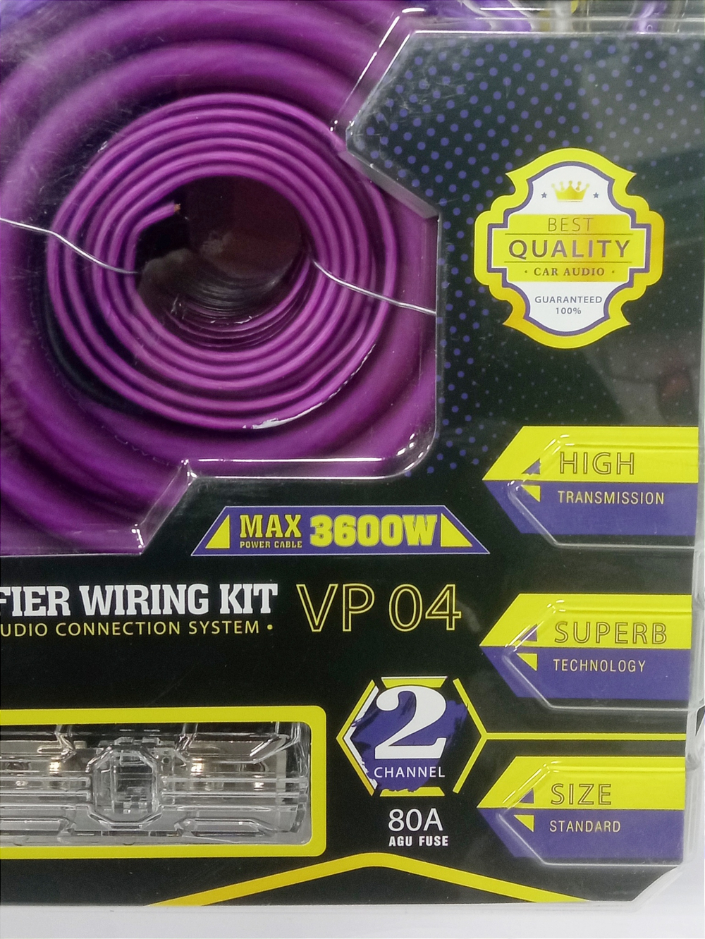 Набор для подключения 2к усилителя 3600W KIT DV-pioneer-Ok VP04