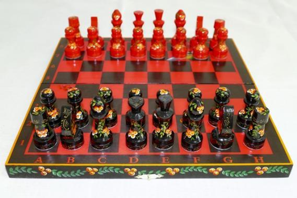 Шахматы походные "Жостово"