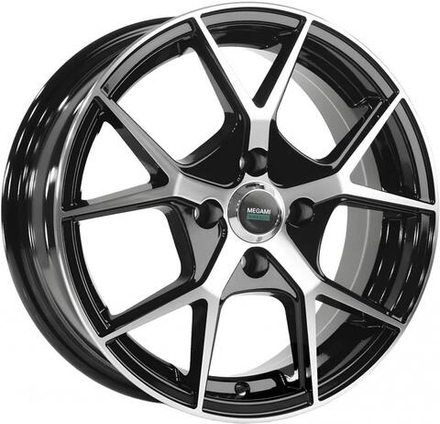 Megami MGM-18 5.5x14 4x98 ET 35 Dia 58.6 (BFP)