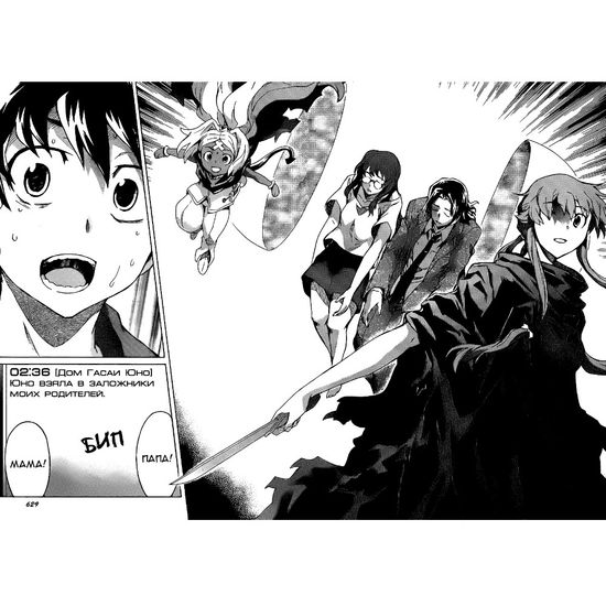 Манга Дневник будущего, том 12