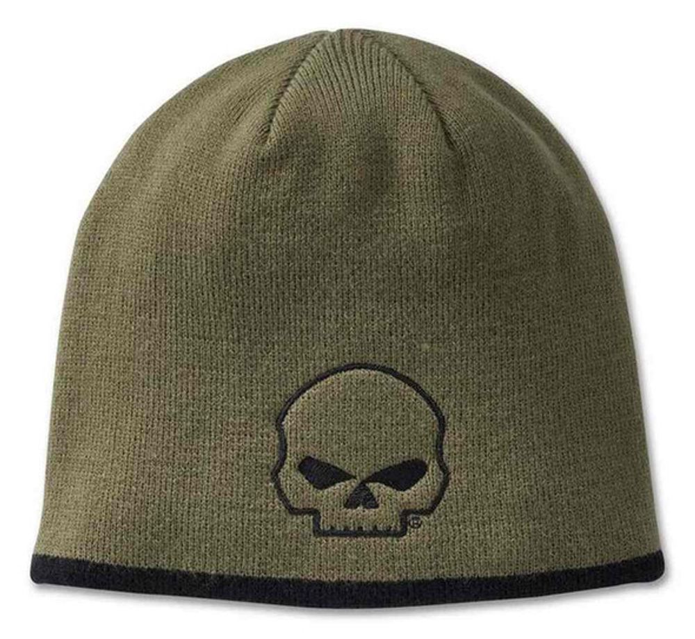 Шапка Willie G Skull Knit Beanie Harley-Davidson