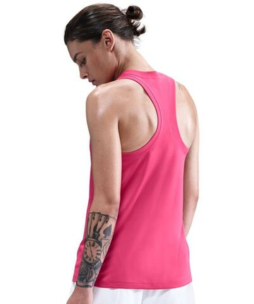 Женский топ теннисный Nike Dri-Fit Racerback - rush pink/white