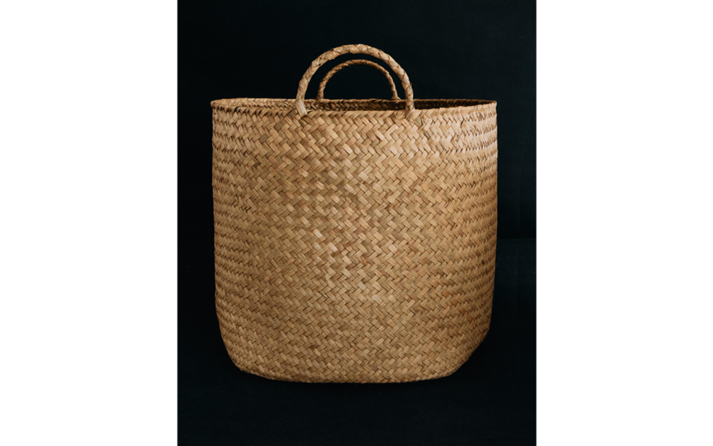 Zara Home Корзина из ротанга, цвет бежевый, 33 см