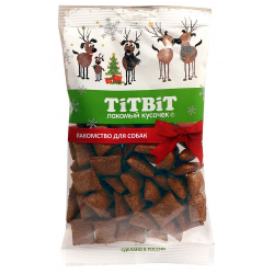 Хрустящие подушечки с начинкой со вкусом ягненка и сыра для круп. и средних пород (Новогодняя колл)