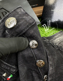 Джинсы Philipp Plein Denim Black